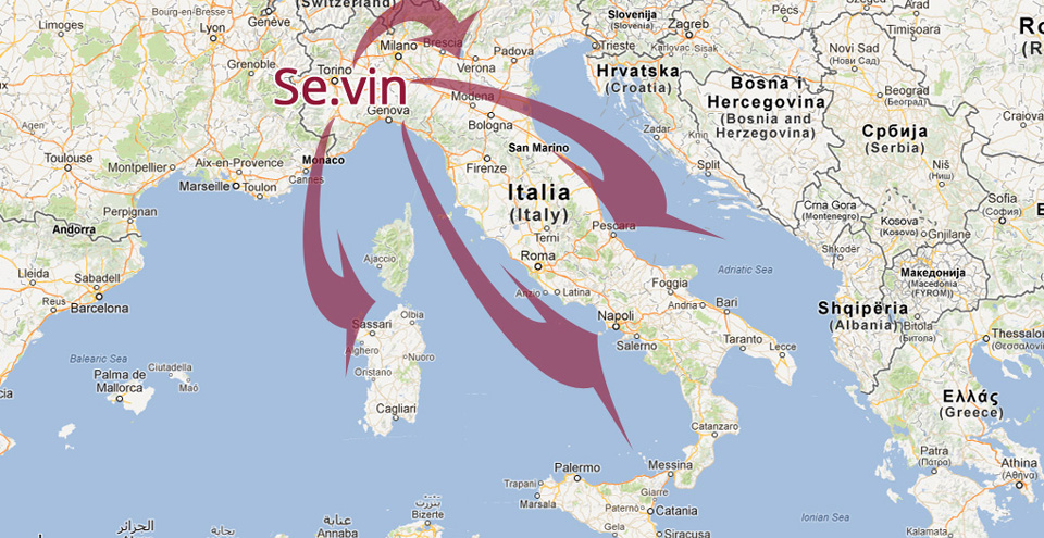 Se.vin, Spedizioni Confezioni Regalo